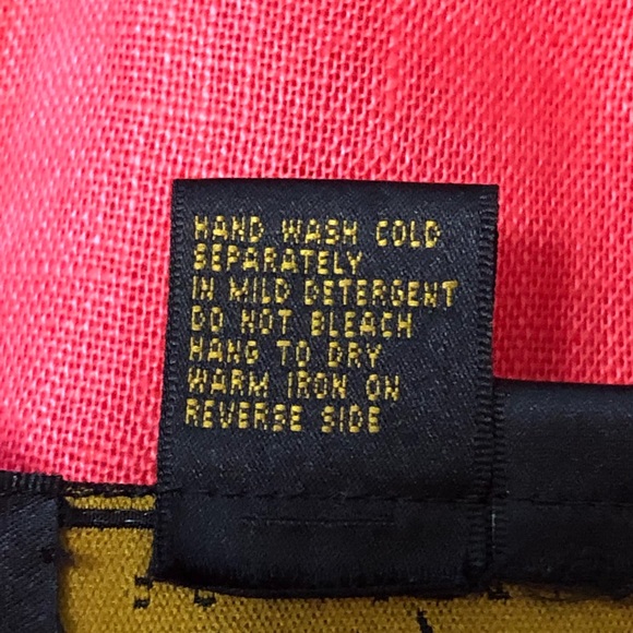 Diane Gilman Collection Coral Linen Blouse - Picture 8 of 8